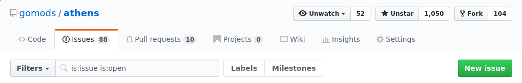 GitHub Issue Tracker